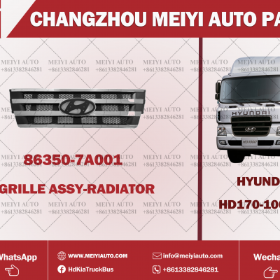 HD260 OLD GRILLE (CENTER, CHROME)