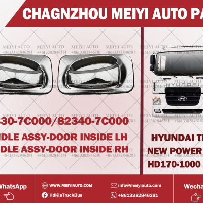 HD260 NEW DOOR HANDLE CHROMED
